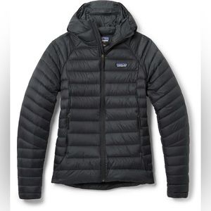 Womens Patagonia Down Sweater Hoodie- Black XXL (NWT)